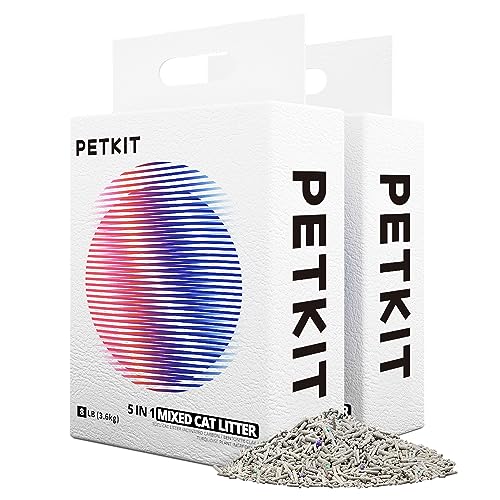 5-in-1 Cat Litter with Odor Control and Flushable Formula