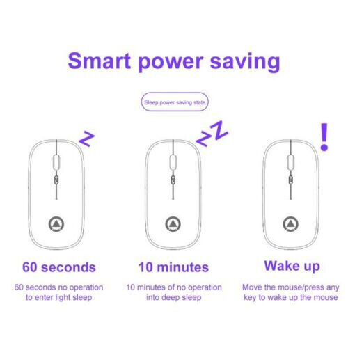 Rechargeable Ergonomic Wireless Mouse for PC/Laptop