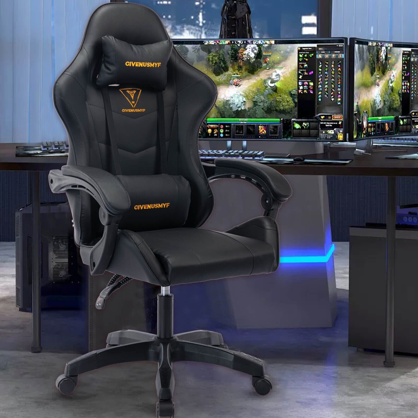 Ergonomic Swivel Gaming Chair with Recliner