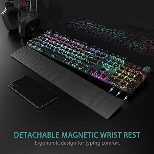 AULA F2088 Retro Mechanical Gaming Keyboard