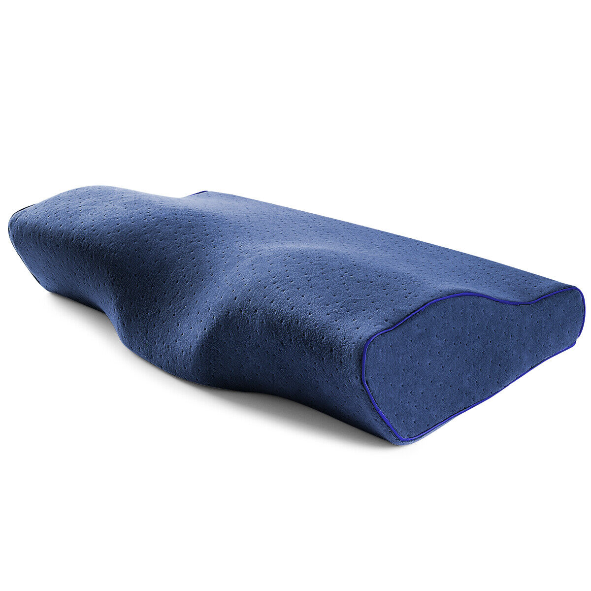 Orthopedic Memory Foam Neck Pillow with Contour