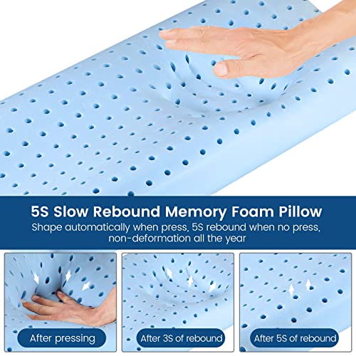Ergonomic Memory Foam Contour Pillow - Neck Support