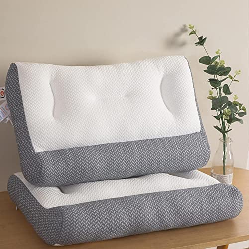 Adjustable Ergonomic Orthopedic Bed Pillow for Neck & Shoulder