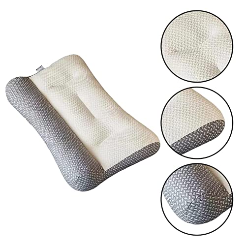Adjustable Ergonomic Orthopedic Bed Pillow for Neck & Shoulder