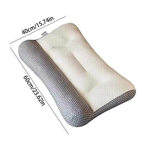 Adjustable Ergonomic Orthopedic Bed Pillow for Neck & Shoulder