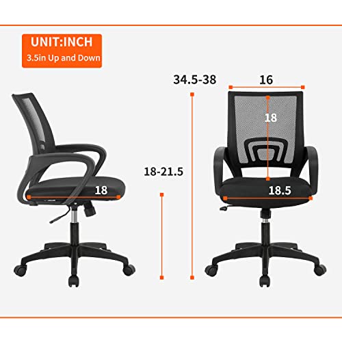 Ergonomic Mesh Home Office Desk Chair