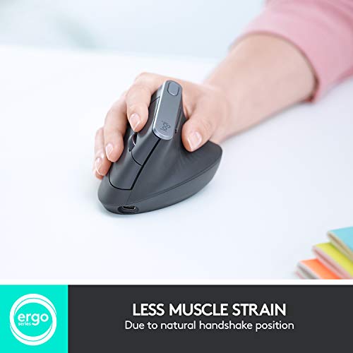 Logitech MX Vertical Wireless Mouse for Ergonomic Comfort