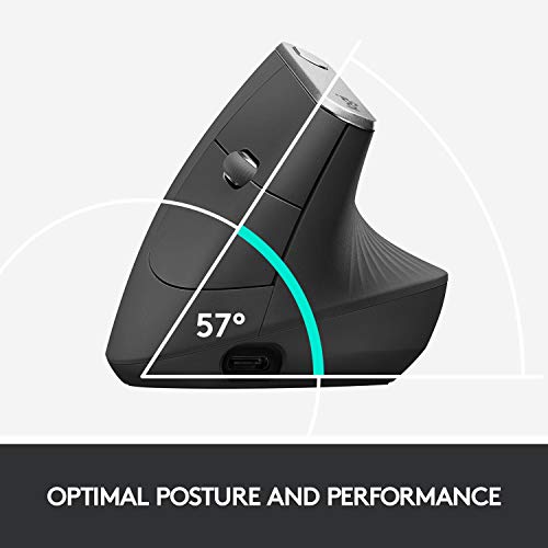Logitech MX Vertical Wireless Mouse for Ergonomic Comfort
