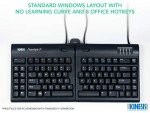 KINESIS Freestyle2 Ergonomic USB-A Keyboard w/ Lifters