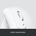 Logitech Lift Vertical Ergonomic Wireless Mouse - Off White