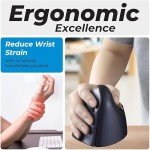 Evoluent VerticalMouse 4 Wireless Ergonomic Mouse