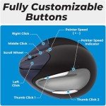 Evoluent VerticalMouse 4 Wireless Ergonomic Mouse