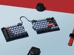 Keychron Q11 TKL Ergonomic Mechanical Keyboard