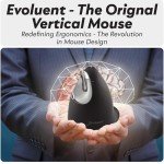 Evoluent VerticalMouse 4 Wireless Ergonomic Mouse