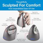 Evoluent VM4L Left-Hand Ergonomic Vertical Mouse