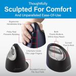 Evoluent VerticalMouse 4 Wireless Ergonomic Mouse