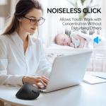 TECKNET Wireless Bluetooth Vertical Ergonomic Mouse