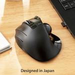 Ergonomic Wireless Left-Handed Trackball Mouse
