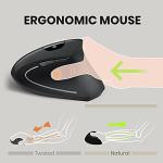 Perixx PERIMICE-713 Wireless Vertical Ergonomic Mouse