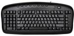 Ergonomic Left-Handed Keyboard with 8 Hotkeys