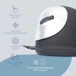 Left-Handed R-Go HE Vertical Ergonomic Mouse