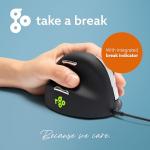 Left-Handed R-Go HE Vertical Ergonomic Mouse