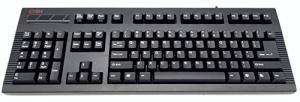 Left-Handed Mechanical Keyboard with Cherry MX Red