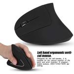 Left-Handed Ergonomic Vertical Mouse with Adjustable DPI