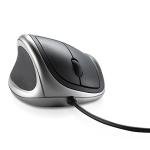 Goldtouch Left-Handed Comfort Mouse USB, Black Silver