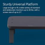 Kensington SmartFit Adjustable Monitor Stand, Black