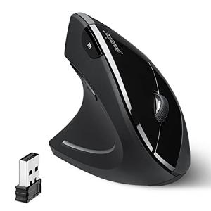 Perixx Left-Handed Wireless Ergonomic Vertical Mouse