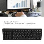 Goshyda Ergonomic USB Keyboard with Left Numpad