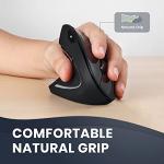 Perixx Left-Handed Wireless Ergonomic Vertical Mouse
