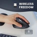 Perixx Left-Handed Wireless Ergonomic Vertical Mouse
