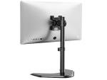 WALI Adjustable Single Monitor Stand for Desks