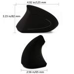 Left-Handed Ergonomic Wireless Vertical Mouse