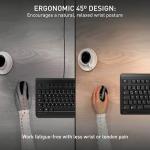 Cherry MW 4500 Left-Handed Wireless Ergonomic Mouse