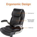 Ergonomic High-Back Office Chair with Lumbar Support