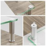 Adjustable Monitor Riser Stand for Desk (2 Pack)