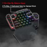 Redragon K585 PRO RGB One-Handed Gaming Keyboard