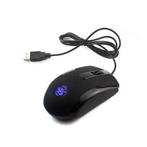 WishLotus Left-Handed Wired Mouse for Laptops