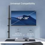 Adjustable Monitor Arm Mount for Up to 38" Screen
