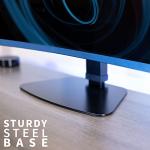 VIVO Tall Adjustable Single Monitor Desk Stand