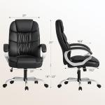 Homall High Back Adjustable Office Chair - Black