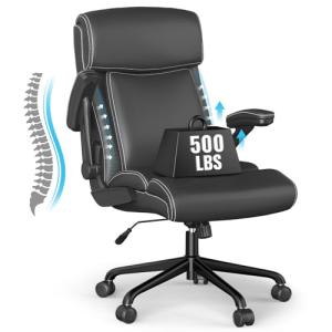 Big and Tall Executive Office Chair, 500lbs Capacity