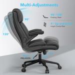 Big and Tall Executive Office Chair, 500lbs Capacity