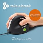 R-Go HE Ergonomic Vertical Mouse with Break Software