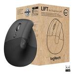 Logitech Lift Left-Handed Vertical Ergonomic Mouse