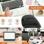 J-Tech Digital Left-Handed Wireless Ergonomic Mouse