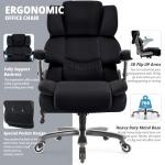 Big and Tall Executive Chair with Adjustable Support